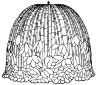 ODYSSEY Lampenform 45 cm Flowering Lotus T344