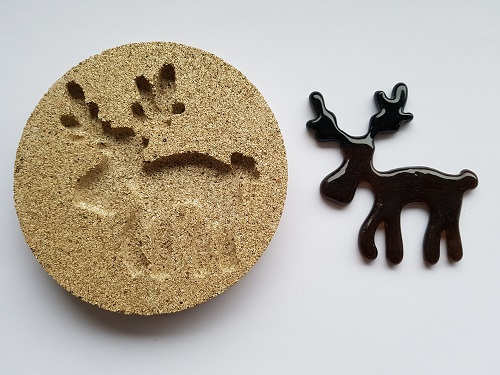 Casting Mould Reindeer Casting Mould Reindeer