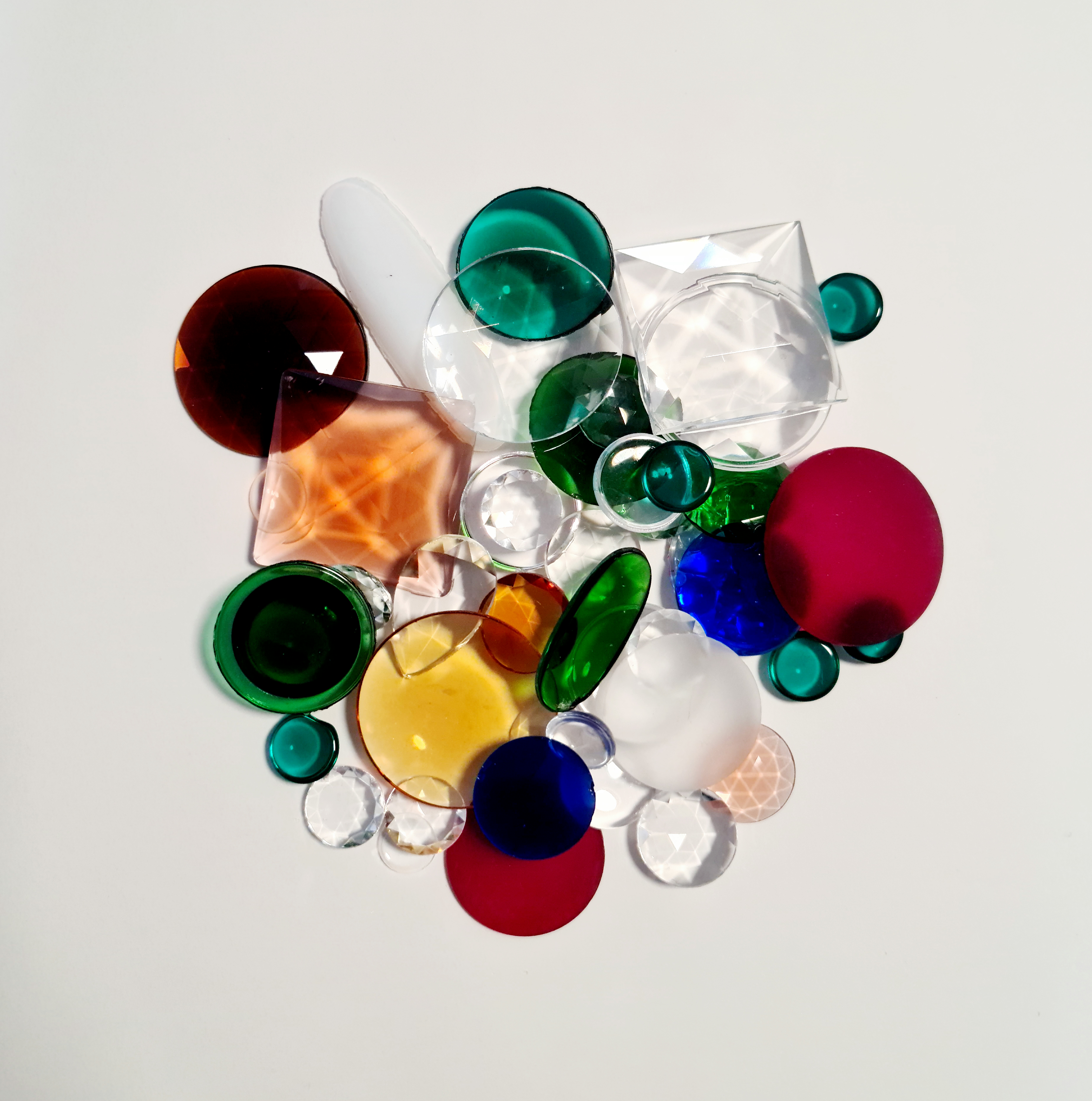Ullmannglass Glas Juwelen Set 500g 2.Wahl