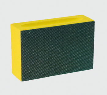 Diamond grinding pad yellow