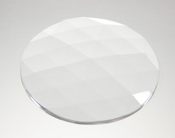 Jewel Faceted Round 30 clear