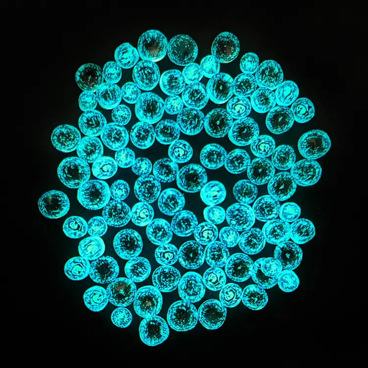 TGE Murrine COE90 Aqua Glow Dots TGE Murrine COE90 Aqua Glow Dots