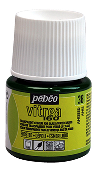 Glasfarbe Pebeo Vitrea160 Anis 38