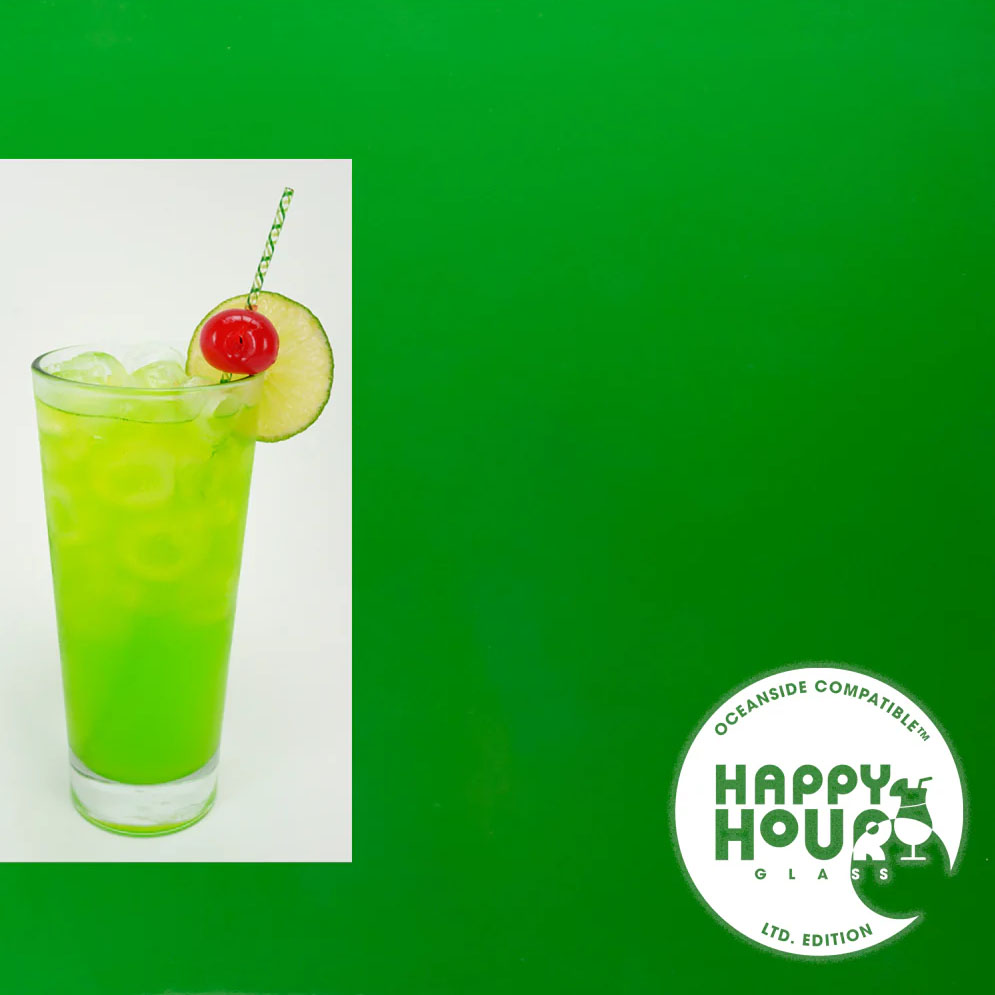 OCEANSIDE HAPPY HOUR FLIGHT 2 Midori sour OCEANSIDE HAPPY HOUR FLIGHT 2 Midori sour