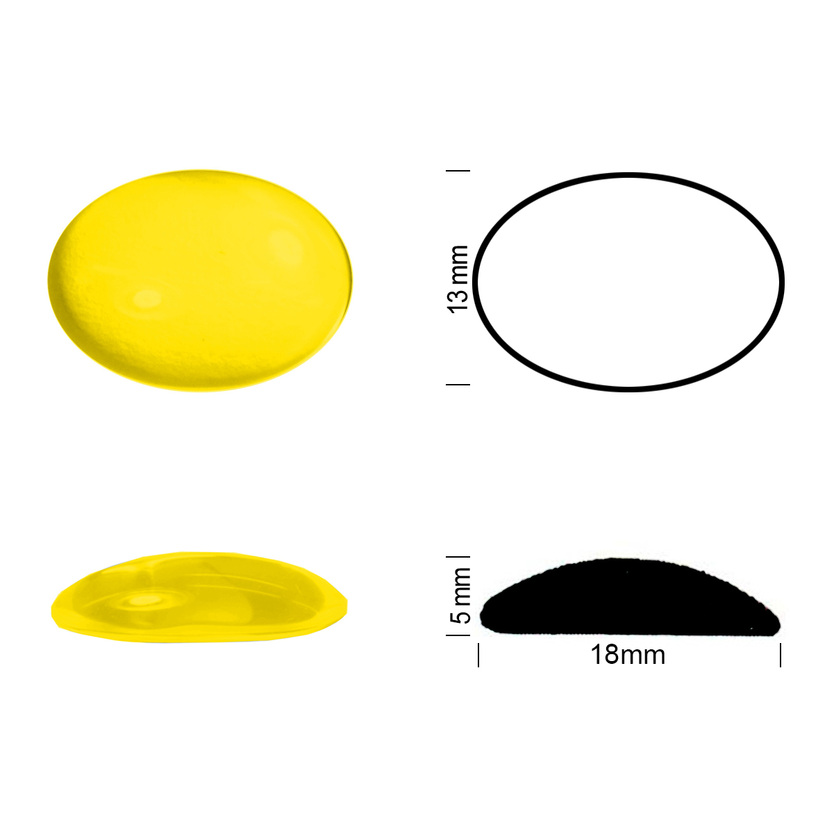 Jewel 18/13 yellow opal Jewel 18/13 yellow opal