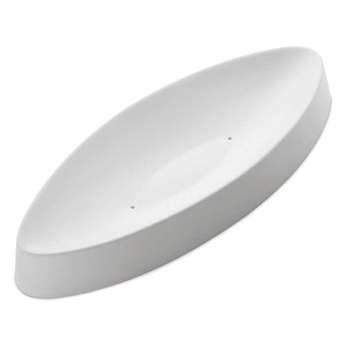 moule céramique 27x11x3cm bol oval petit