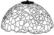 ODYSSEY Lampenform 45 cm Magnolia N181