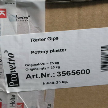 Pottery plaster 25 kg Pottery plaster 25 kg