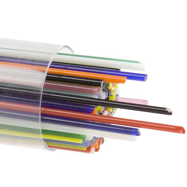 BULLSEYE Glasfaden 2mm 8416 gemischt opak F