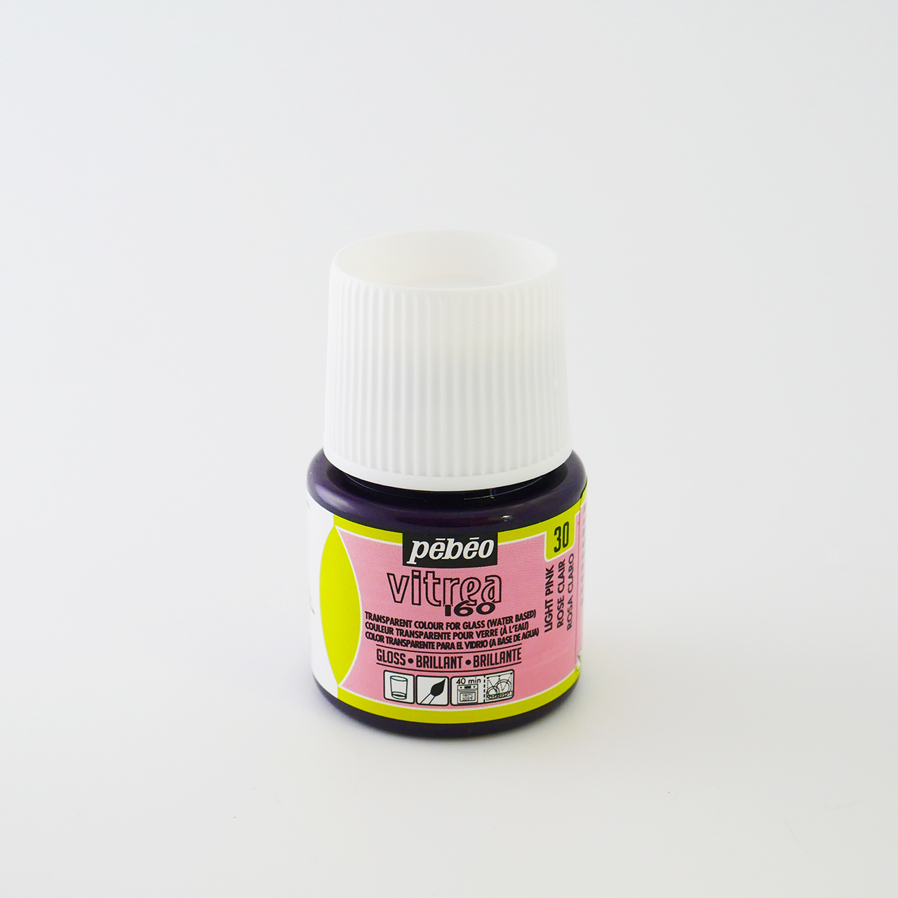Glasspaint Pebeo Vitrea160 Light Pink 30 Glasspaint Pebeo Vitrea160 Light Pink 30