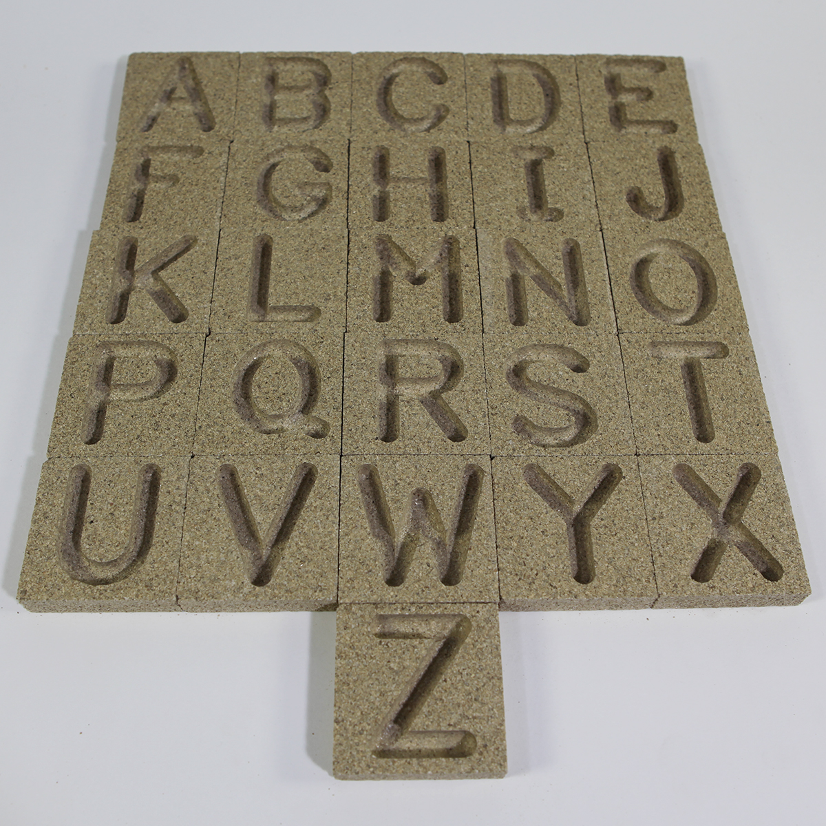 Casting Mould Alphabet A-Z Casting Mould Alphabet A-Z