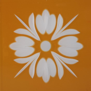 Friesecke 15x15cm Lilie gelb Friesecke 15x15cm Lilie gelb