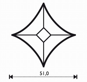 Bevel Star small size Bevel Star small size