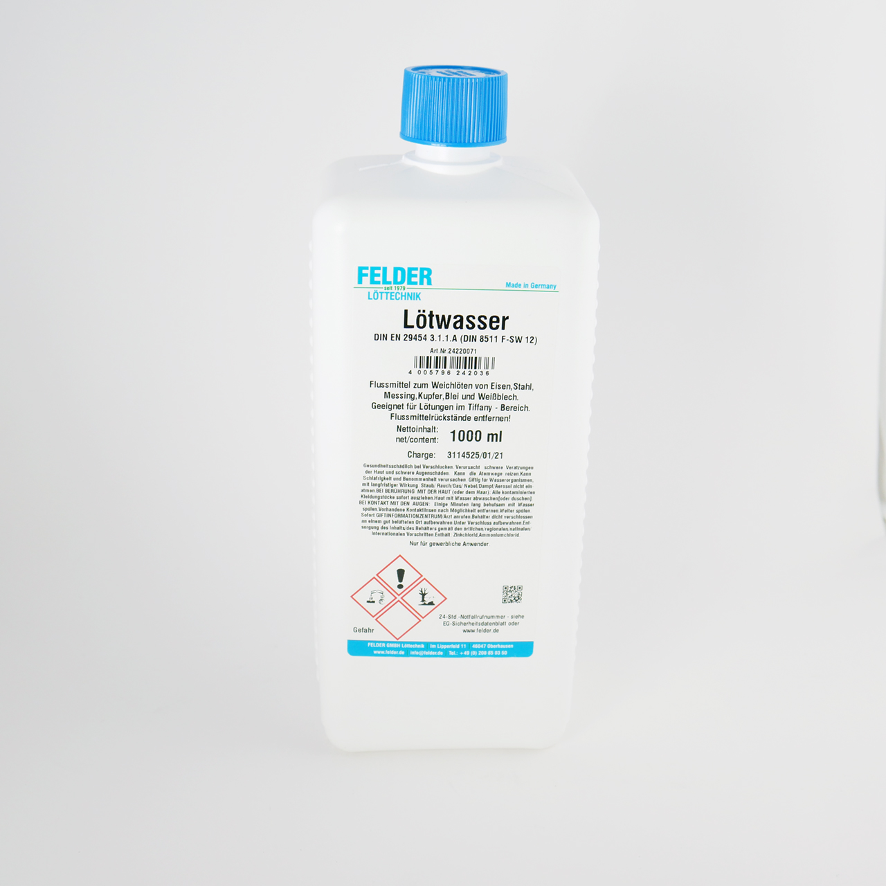 FELDER Solder fluid 1000ml FELDER Solder fluid 1000ml