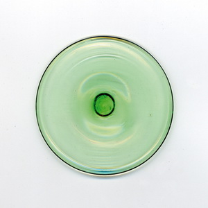 Rondels light green 7 cm