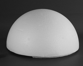 Styrofoam Half Ball d=20 cm Styrofoam Half Ball d=20 cm