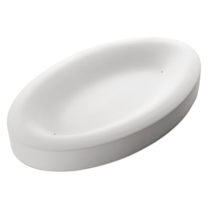 Fusing Mold Oval Bowl