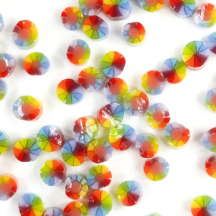 TGE Murrine COE90 Rainbow Sunflower TGE Murrine COE90 Rainbow Sunflower