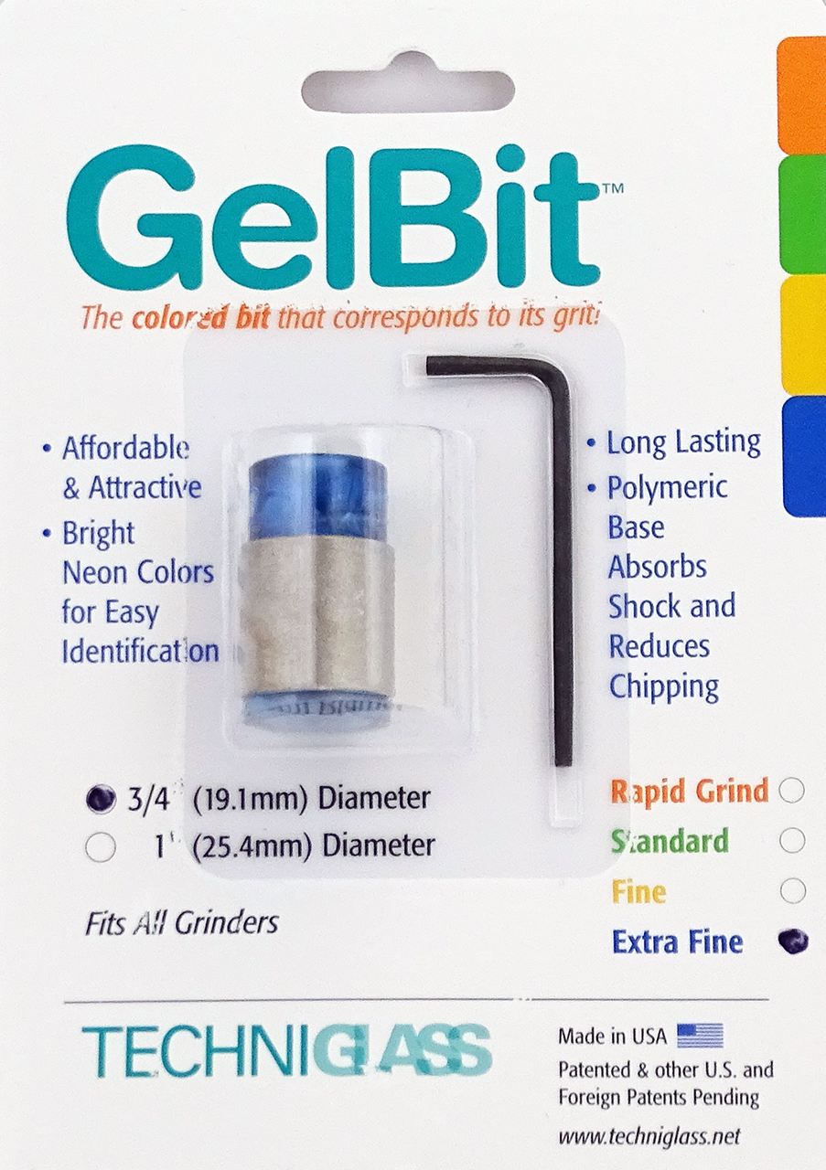 GelBit Schleifkopf 19mm ultra fein