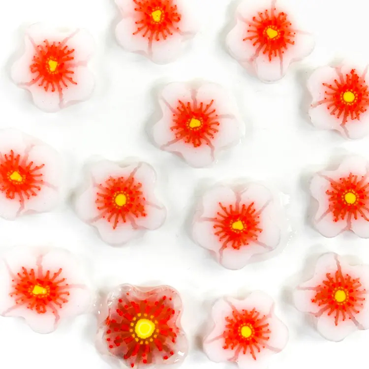 TGE Murrine COE90 Lemon Flower XL TGE Murrine COE90 Lemon Flower XL