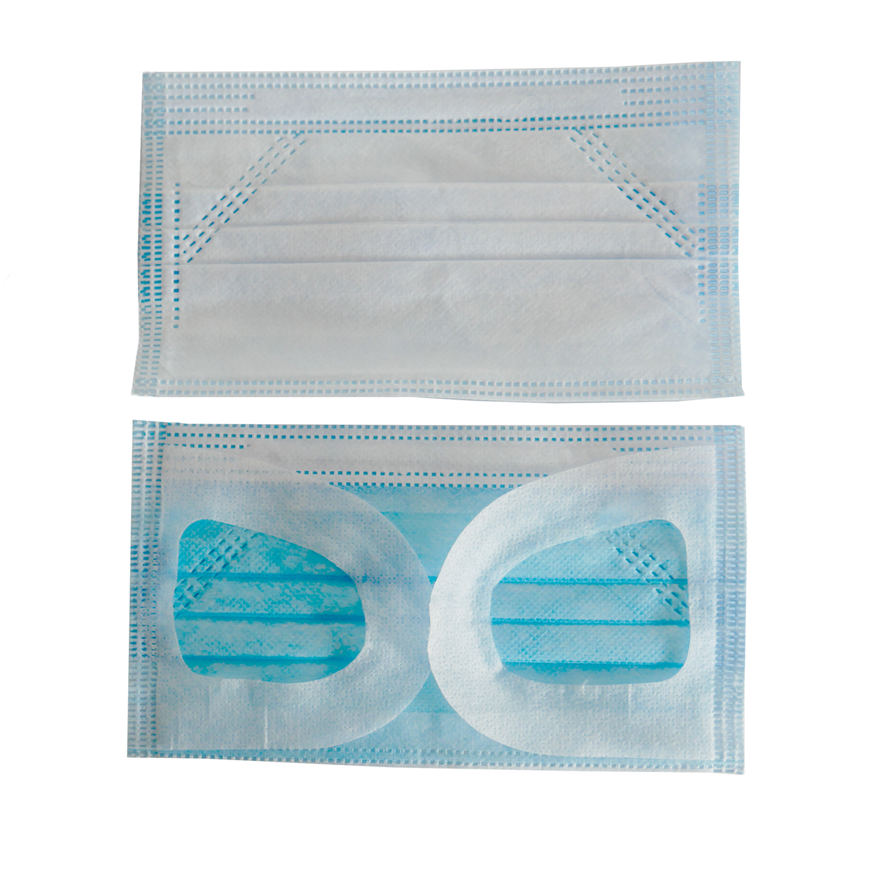 Máscara bucal y nasal con presilla de vellón para las orejas Máscara bucal y nasal con presilla de vellón para las orejas