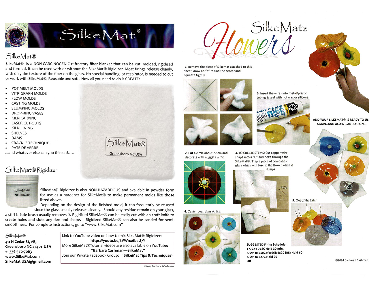 bf7148847c3717c60838c06d9293b20c16c92598 SilkeMat Feuerfeste Fasermatte Muster 10 x 10cm