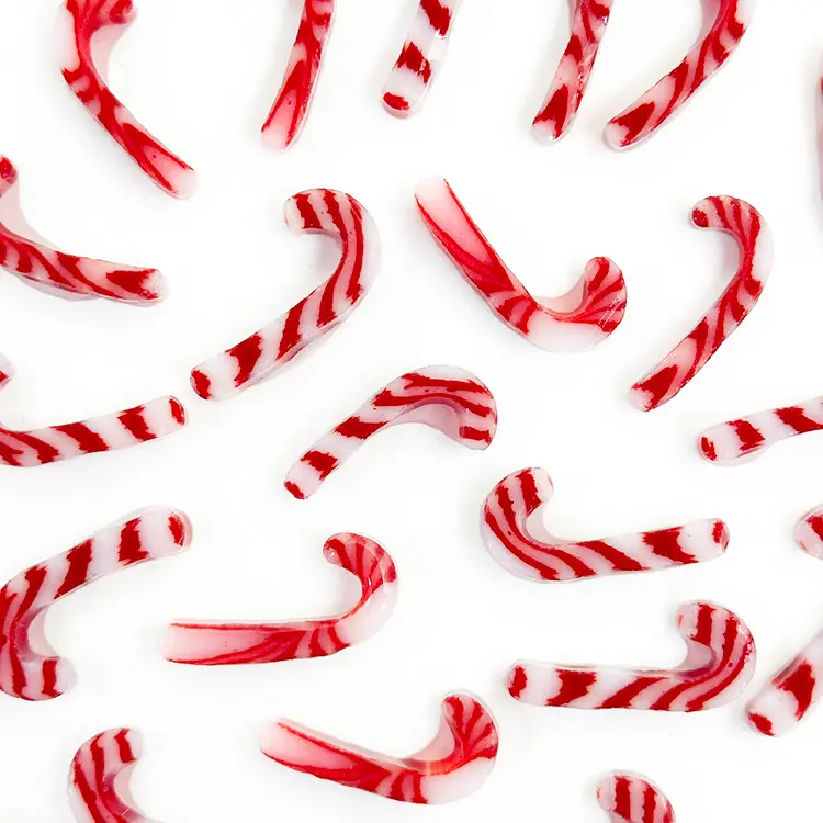 TGE Murrine COE96 Candy Canes XL TGE Murrine COE96 Candy Canes XL