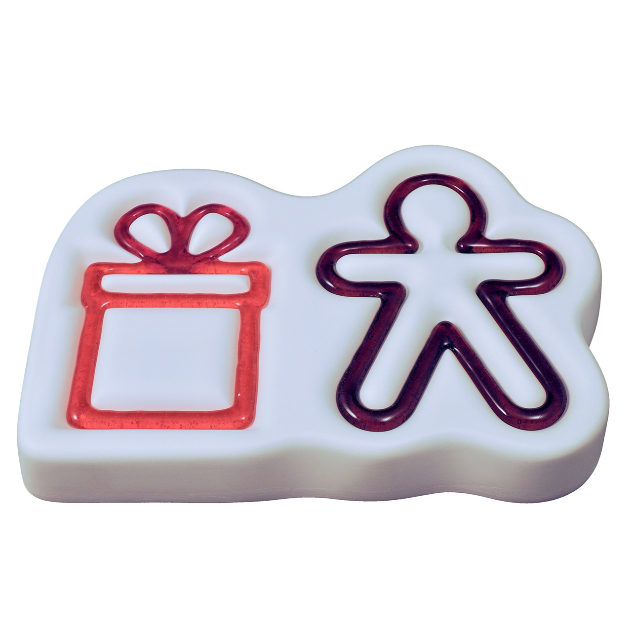 Casting Mold "Ginger Man & Gift" Casting Mold "Ginger Man & Gift"