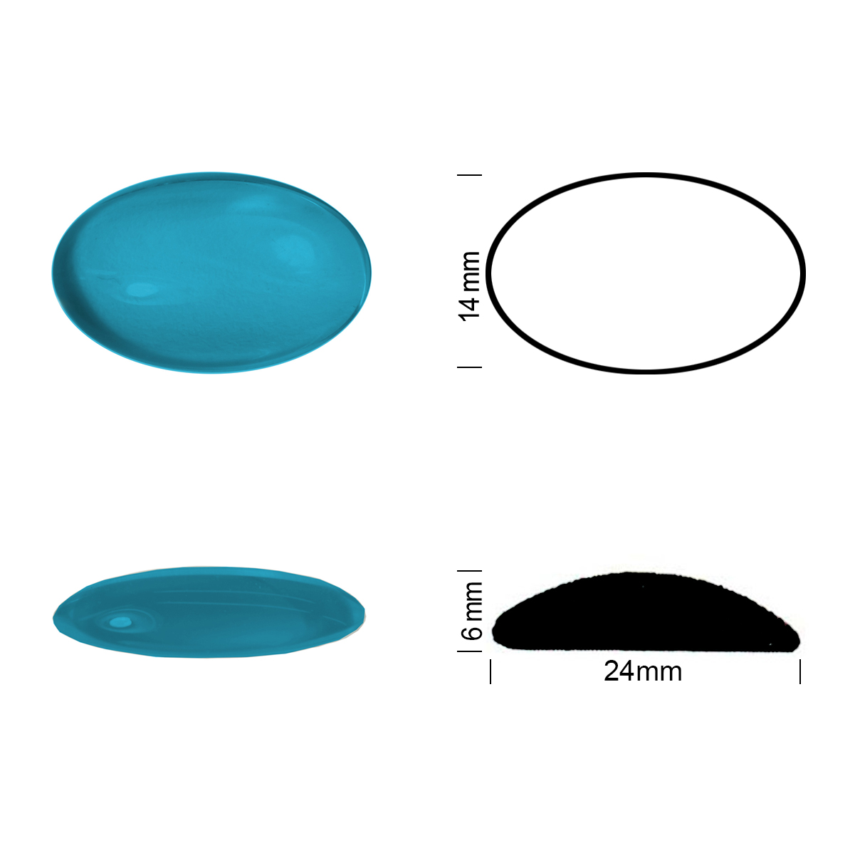 Jewel 24/14 aquamarine Jewel 24/14 aquamarine