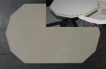 Hollow Kiln shelf 610x980x32mm 1000 C Hollow Kiln shelf 610x980x32mm 1000 C