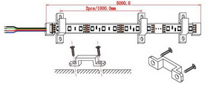 LED-Strip, 5m, RGB, 60LED/m, 12V, 14,4W/m, IP68 LED-Strip, 5m, RGB, 60LED/m, 12V, 14,4W/m, IP68