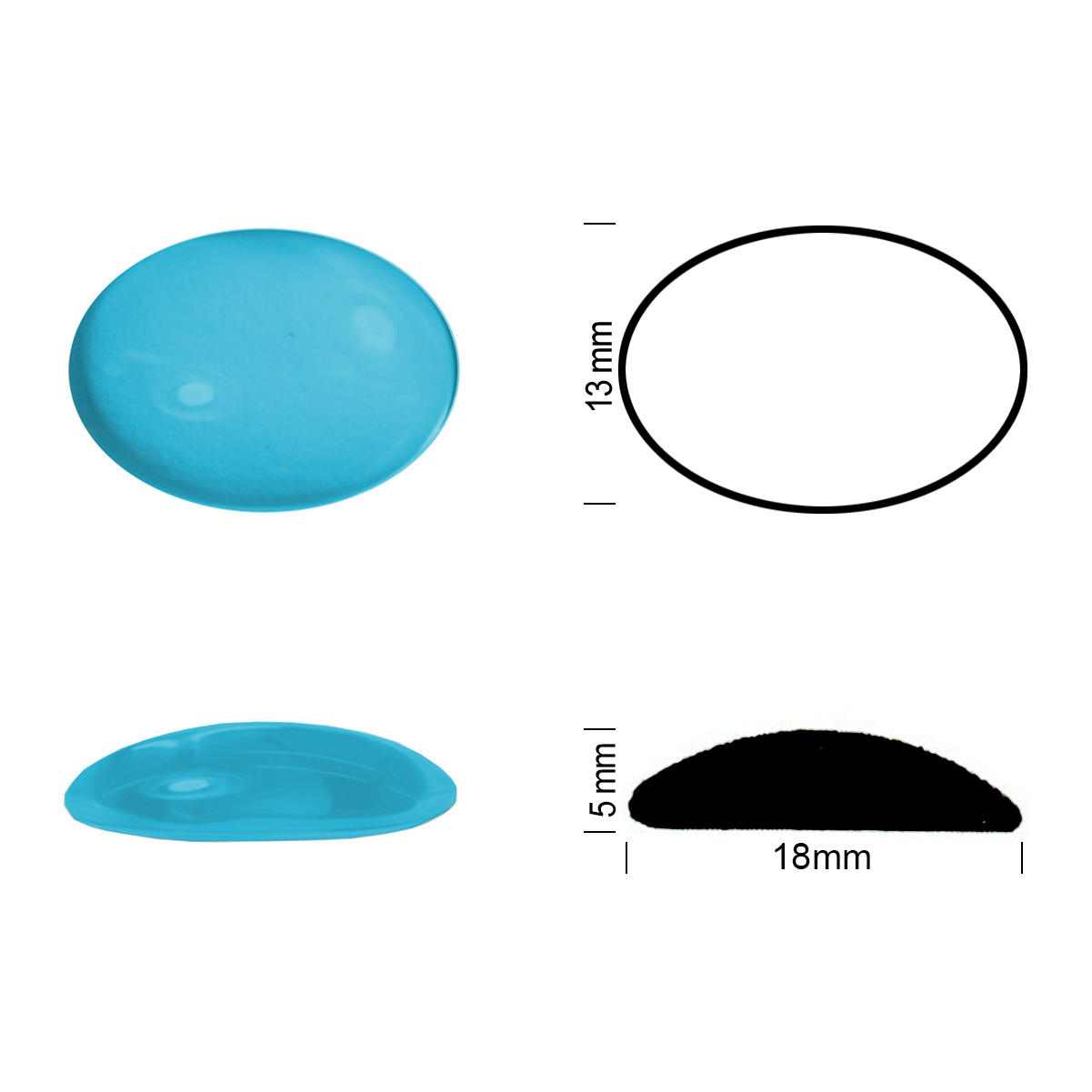 Jewel 18/13 aquamarine Jewel 18/13 aquamarine