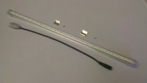 LED-Strip, 1000mm, WW, 48LEDs, 24V, 12W, IP54