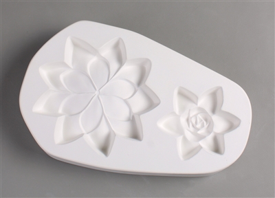 Casting Mold LF172 "Double Succulent" Casting Mold LF172 "Double Succulent"