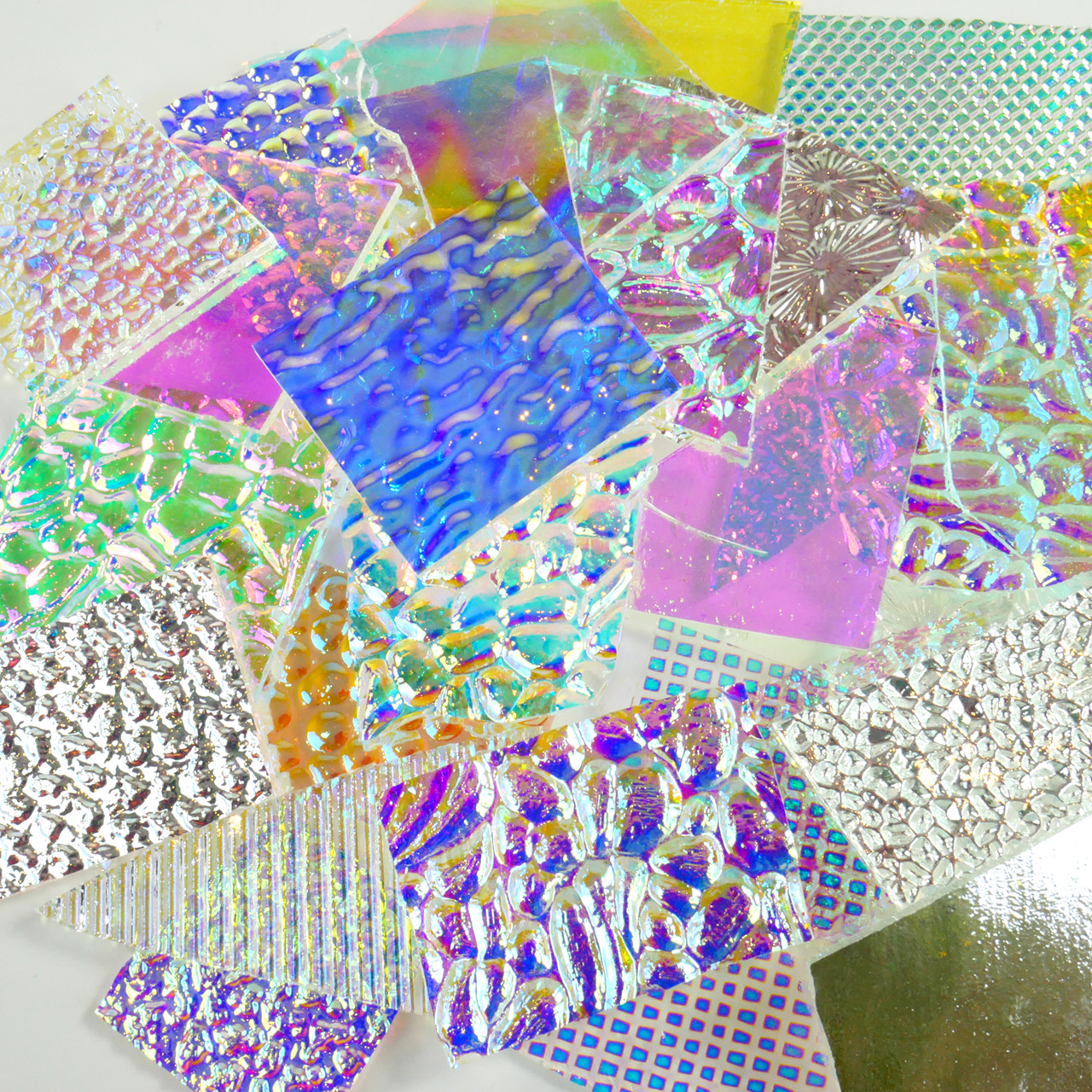 Scrap Dichroic Ocenside clear COE96