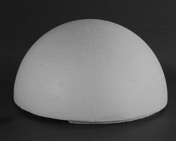 Styrofoam Half Ball d=30 cm Styrofoam Half Ball d=30 cm
