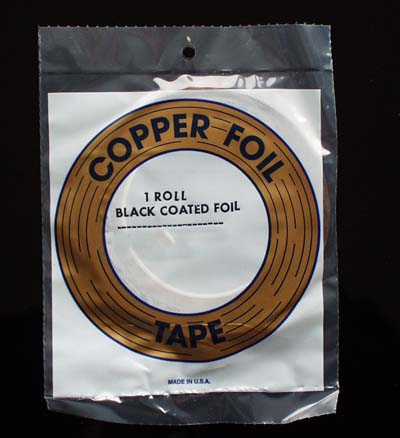 EDCO Kupferfolie schwarz 1/2" 12,7mm