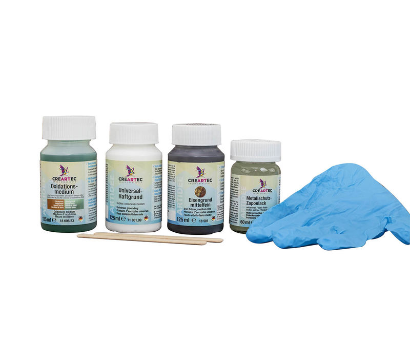 Oxidación de hierro Set marrón medio - granate Oxidación de hierro Set marrón medio - granate