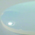Glasstein Muggel 12mm weißopal