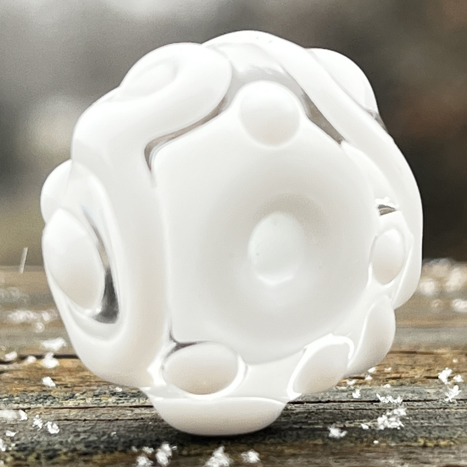 Stäbe Double Helix Oracle-weiss