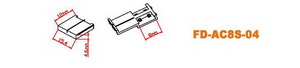 LED-connector for 8mm