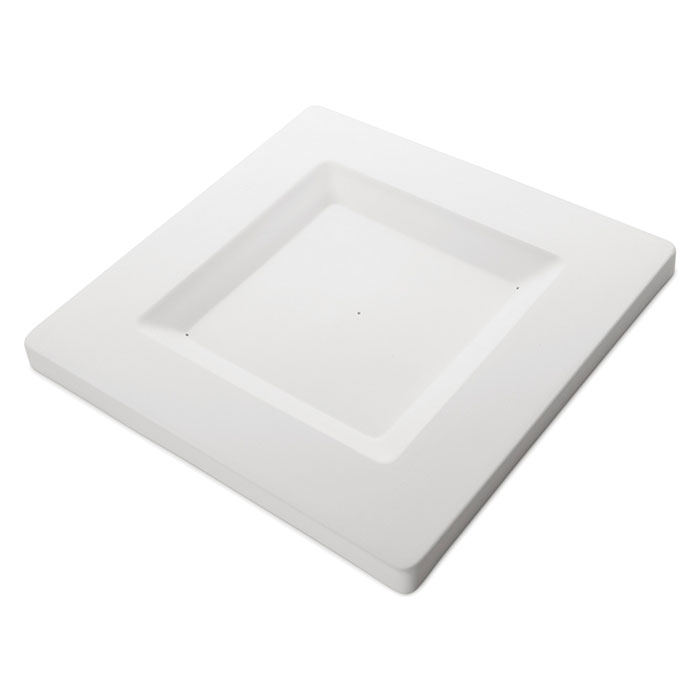 Fusing Mold 38x38x2cm Soft Edge Square Platter Fusing Mold 38x38x2cm Soft Edge Square Platter