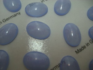 cabochon,18/13,bleu opaque ** cabochon,18/13,bleu opaque **