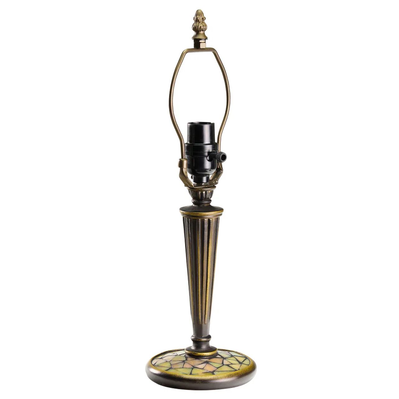 Mississippi River Glass 21684 Lamp Base 43cm