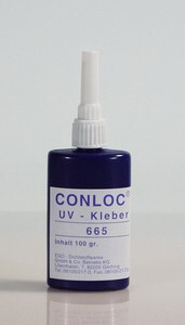CONLOC® UV 665 UV-Kleber 100g rot CONLOC® UV 665 UV-Kleber 100g rot