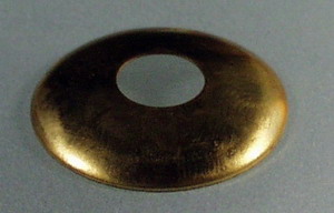 Cap vaulted brass d: 3,0cm Cap vaulted brass d: 3,0cm