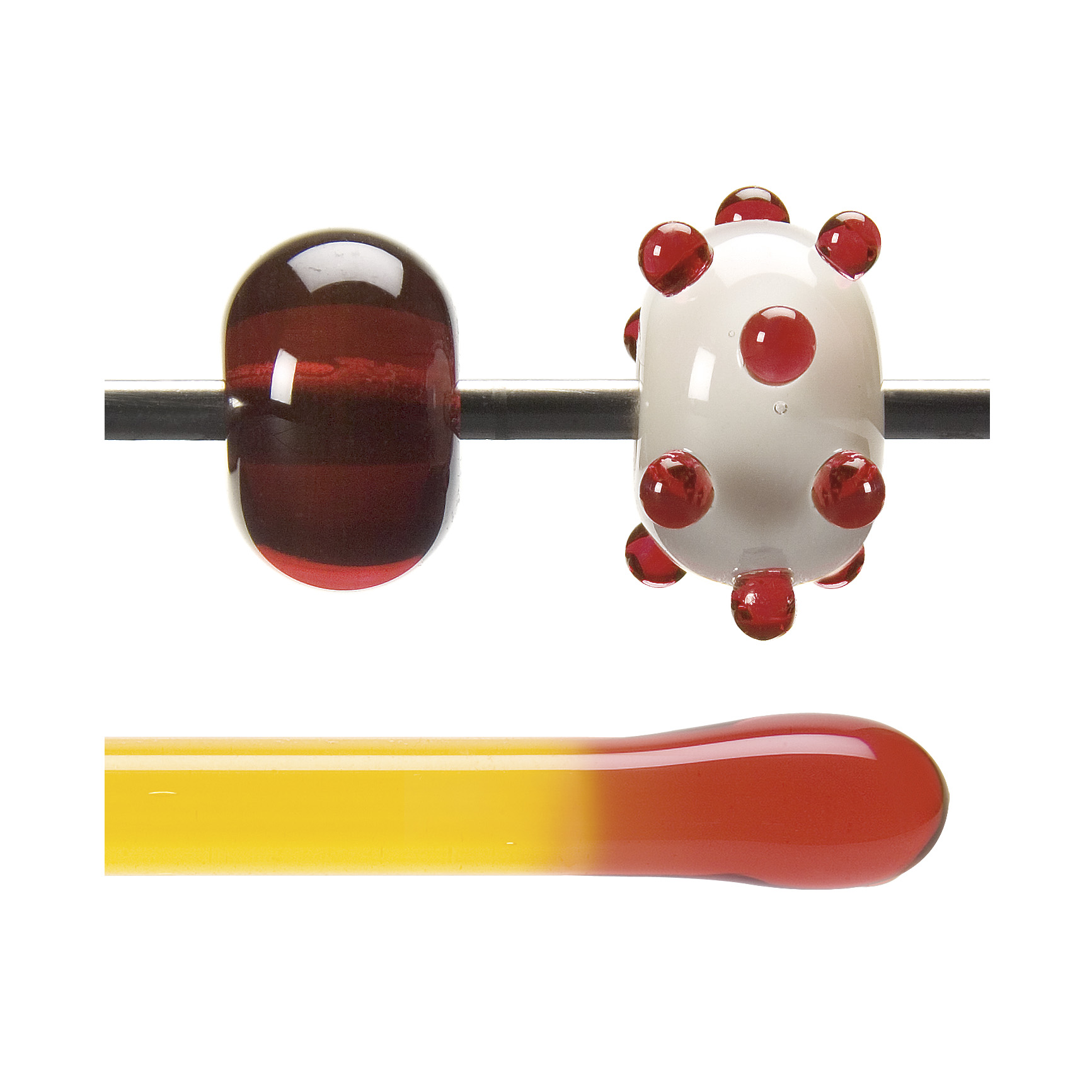 BULLSEYE varilla de vidrio 1022 F