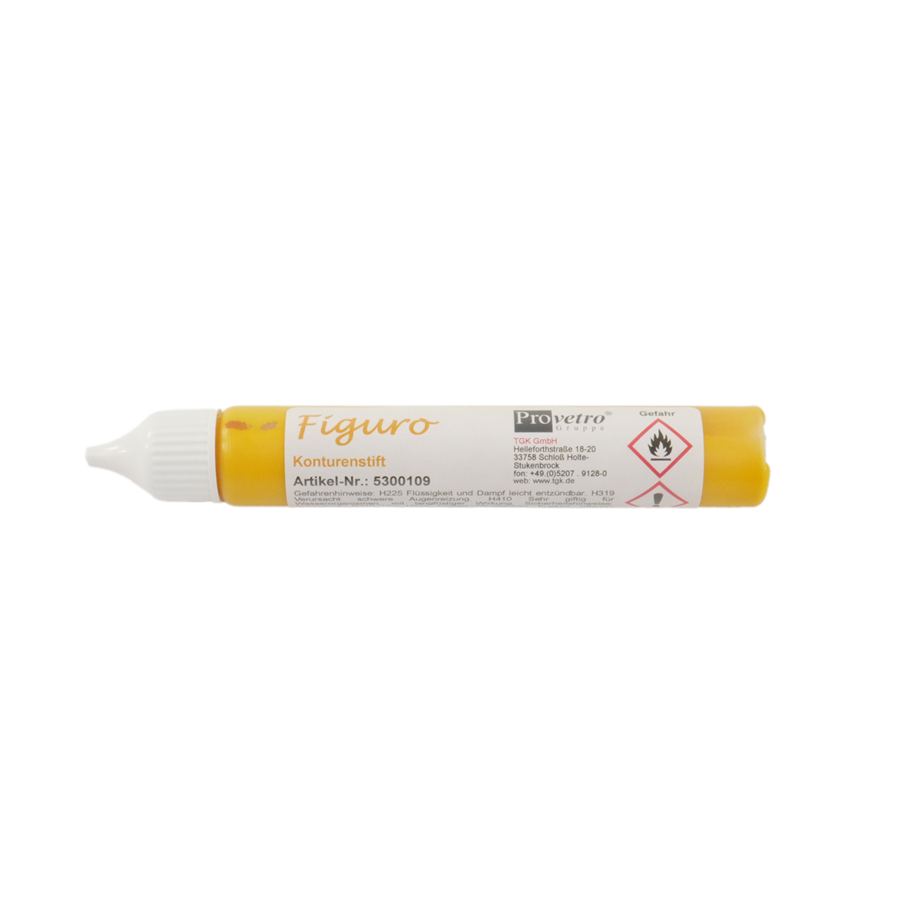 FIGURO contour line pen sunny yellow