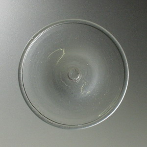 Rondels clear 8 cm