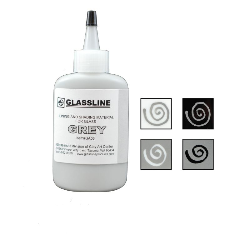 Glassline crayon GA03 grey 56g